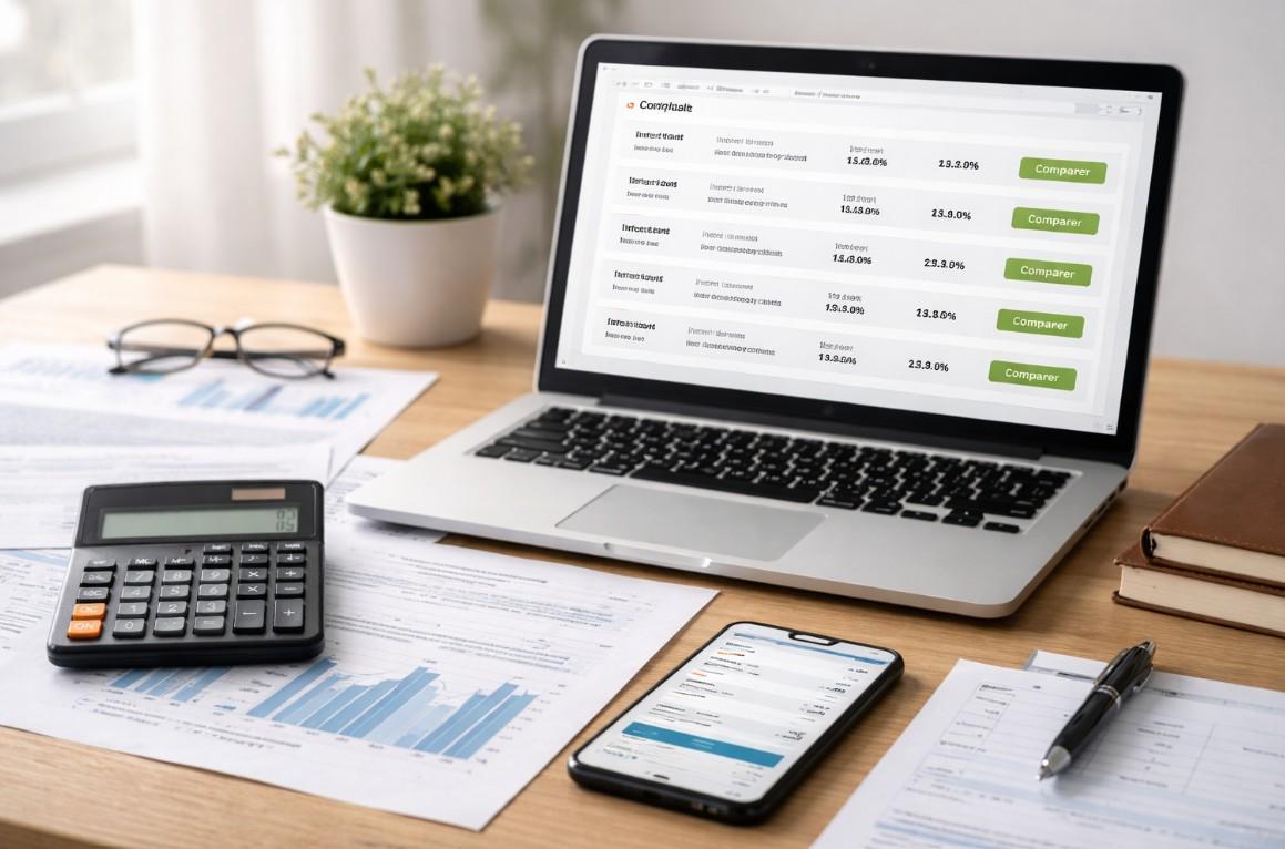 Comparatif crédit consommation : simulation et choix de l’offre la plus avantageuse