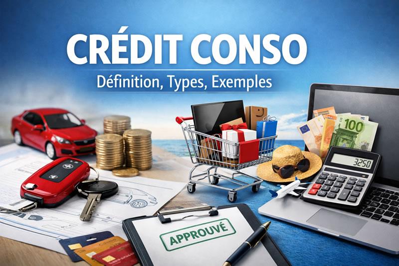 Crédit consommation : exemples de prêts conso pour voiture, achats et projets personnels